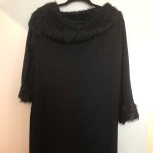 XL Brand New with Tags Black Sweater Dress